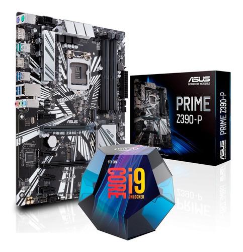 Combo Actualización Intel I9 9900k Asus Z390-p Prime Logg