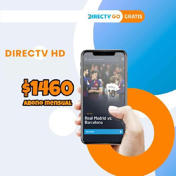 Directv Television HD $0 instalacion y 45 off x 12 meses