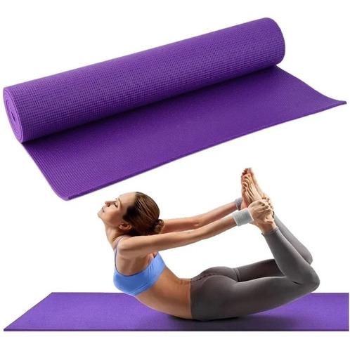 Mat Yoga 6mm Pilates Pvc Importado Gym