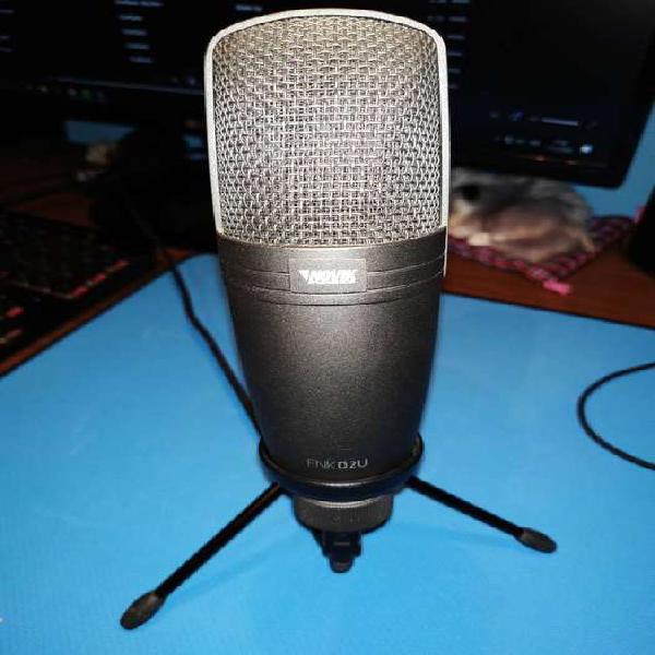 Microfono de studio Novik fnk 02u usb