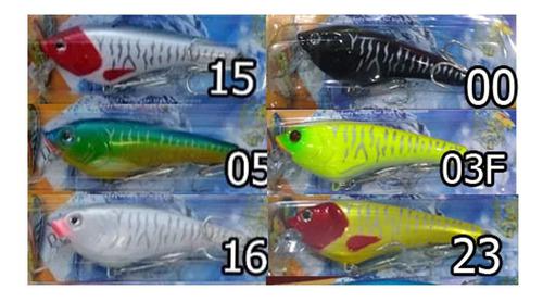 Pack 4 Señuelos Ng Mojarra 120mm Paleta Quebrada -colores-