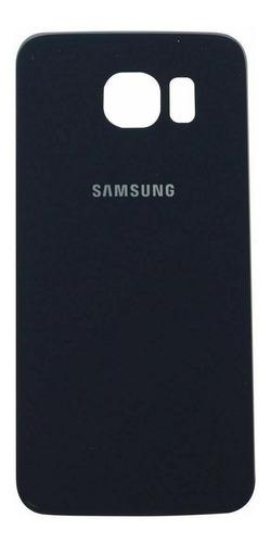 Tapa Trasera Original Samsung S6 Edge G925 Blanco Azul Dorad