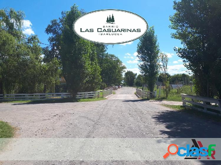 BARRIO CERRADO EN IBARLUCEA -LAS CASUARINAS - TERRENOS DE