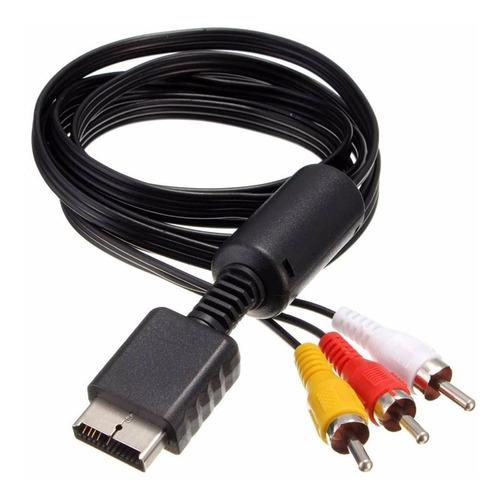 Cable Av Rca Para Playstation 2 Ps2, Play 1 Y Play 3