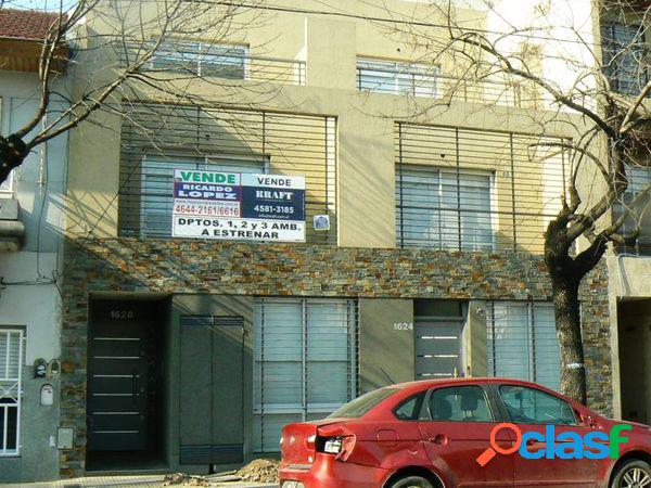 Departamento de 3 ambientes en duplex al frente a estrenar