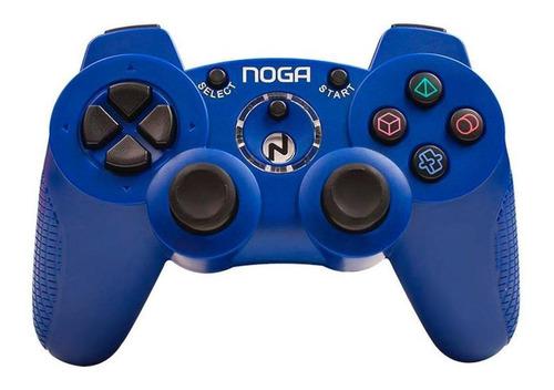 Joystick Noga Ps2 Play Ng-3004 Azul