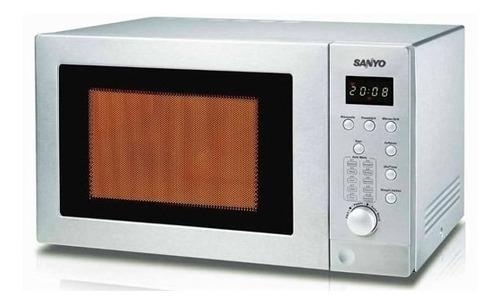 Microondas Grill 28 Litros Sanyo Emgx2814 900w Acero Inox