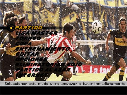 Pes Fútbol Argentino Torneo Apertura 2006/clausura 2007 Ps2
