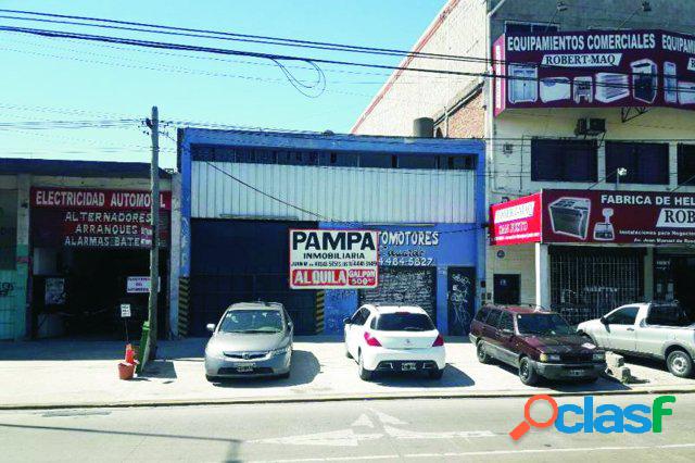 San Justo, amplio galpón 500 m2 Pampa