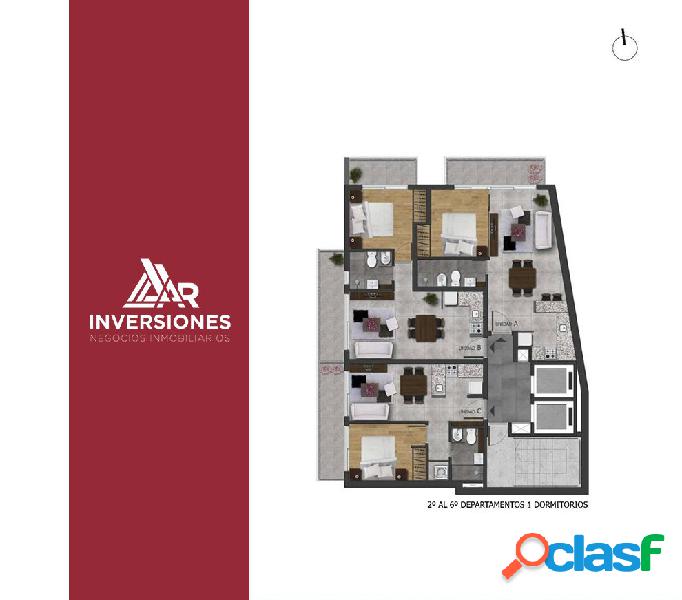 VENTA DEPARTAMENTO DE 1 DORMITORIO EN ROSARIO!!