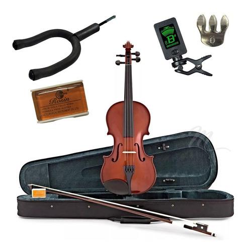 Violín 4/4 Yirelly + Estuche + Soporte +afinador