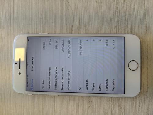 iPhone 7 128gb Blanco Batería %100