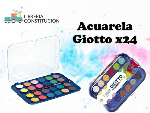 Acuarela Giotto X 24 Colores