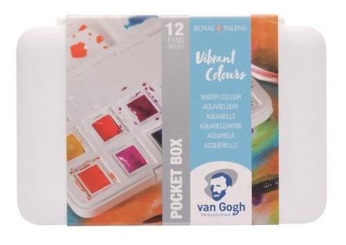 Acuarelas Van Gogh Vibrant Colours Estuche X12 Microcentro