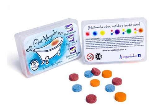 Arrugadedos Pastilla Color Mojado Teñir Bañera Niños