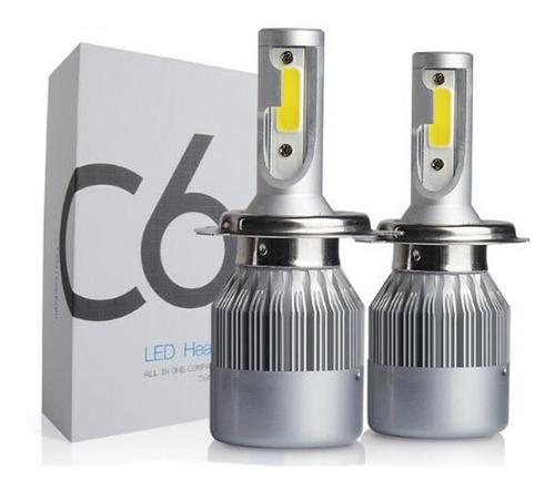 Kit Cree Led Cob H4 - 16.000 Lm Alta Y Baja Con Cooler C