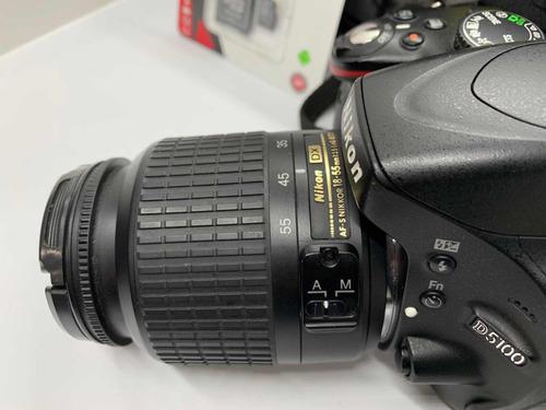 Nikon D5100 4 Mil Disparos + Lente 18 55 Garantia Factura