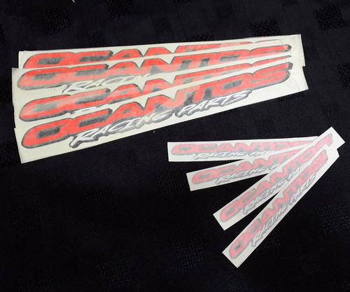 Ocantos Racing Parts Calcomania Sticker Merchandising