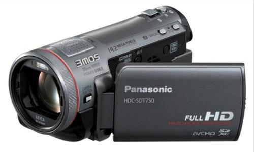Filmadora Full Hd Panasonic Hdc-sdt750 Entrada De Micrófono