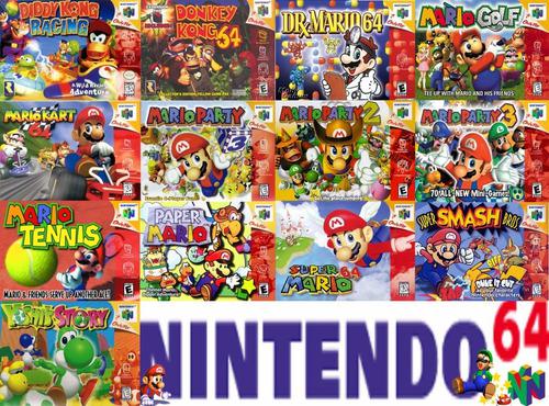 Pack Coleccion Nintendo 64 Completa! +300 Juegos Retro