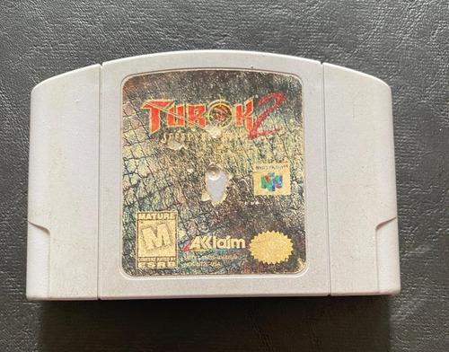 Turok 2 Juego Nintendo N64 100% Original