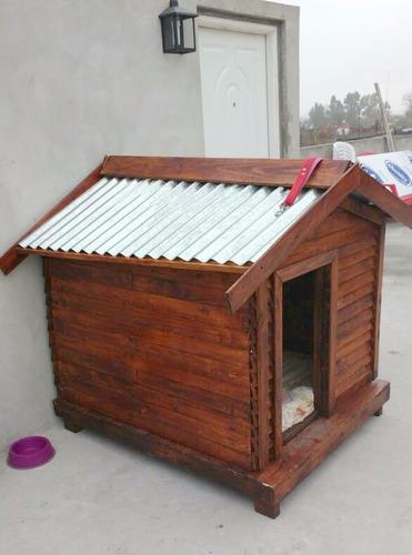 Casita De Madera Para Perros - Cucha Grande