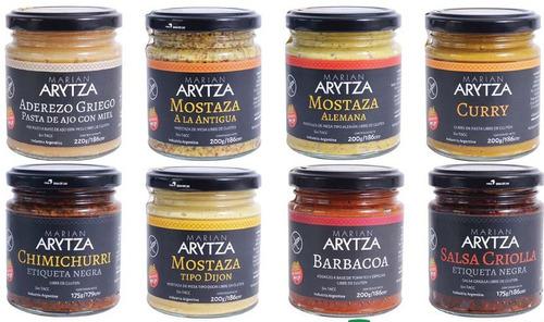 Pack De Productos Arytza - Curry, Chimi, Criolla, Mostaza