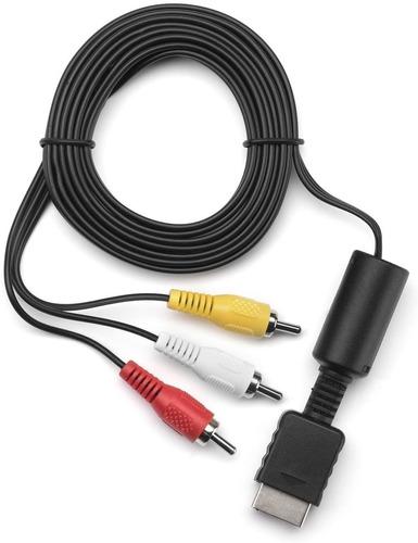 Cable Audio Video Rca - Tv Ps3 Ps2 Ps1 - Burzaco