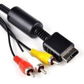 Cable Rca Av Audio Y Video Ps1 Ps2 Y Ps3 Netmak Nm-cps2