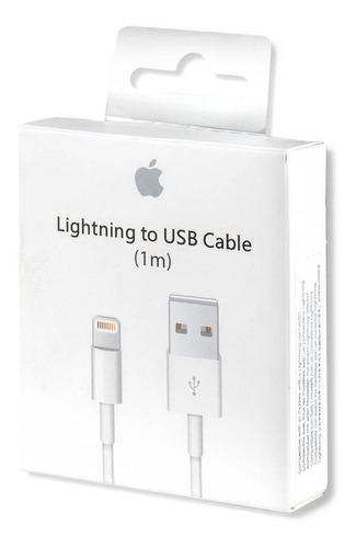 Cable Usb Cargador iPhone 5 Se 6 7 8 Plus X 11 iPad 1 Mt