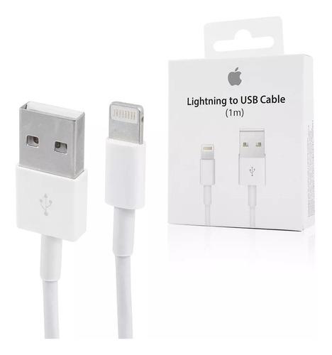 Cable Usb Lightning 1m iPhone 5s 6 7 8 9 X 11 Datos Envío