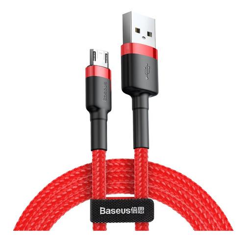 Cable Usb / Micro Usb / 3 Metros Carga 2 A / Baseus Oficial