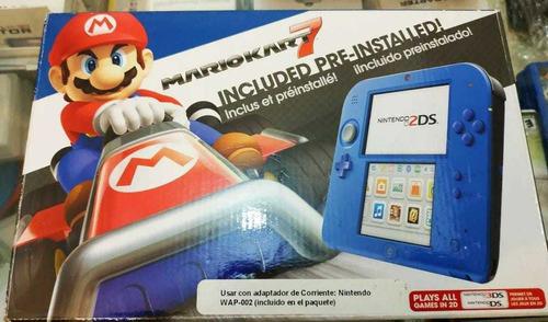 Nintendo 2ds Azul En Caja En Muy Buen Estado