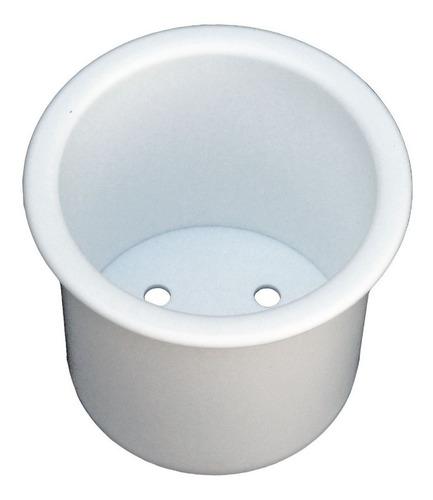 Posa Vaso De Embutir Soporte Plástico Blanco Lancha