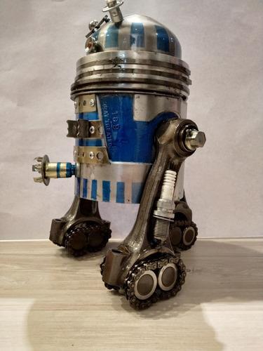 Escultura De Hierro De R2-d2 De Star Wars
