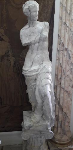 Estatua Venus De Milo Yeso De 1,10 M. Patinada Símil