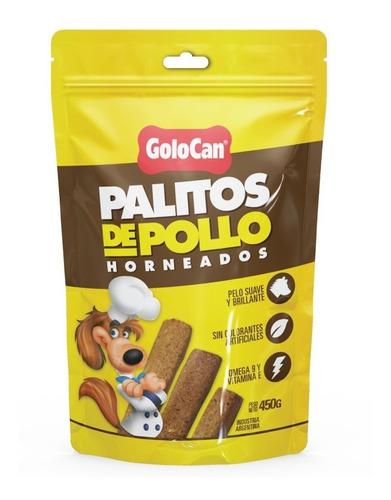 Golocan Palitos Pollo Horneados X450g Pack 10 Unidades