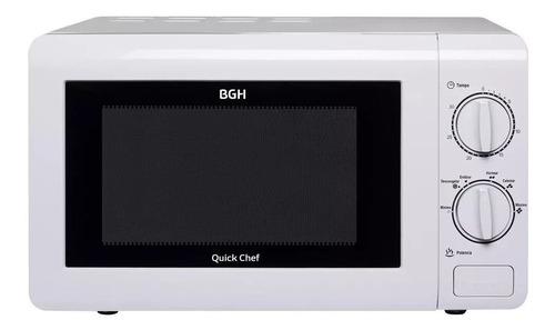 Microondas Bgh Quick Chef B120m16 Blanco 20l 220v