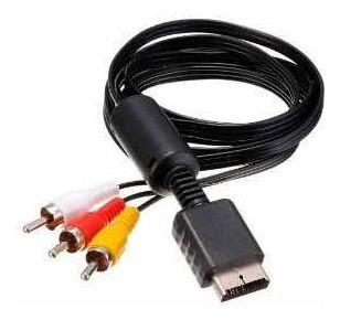 Cable De Audio Y Video Compatible Con Ps2 Y Ps3