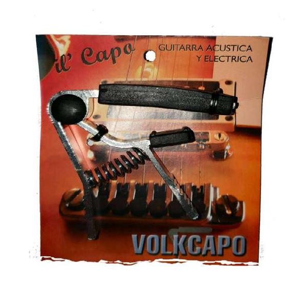 Capotraste Transporte Guitarra Acustica o Electrica Volkapo