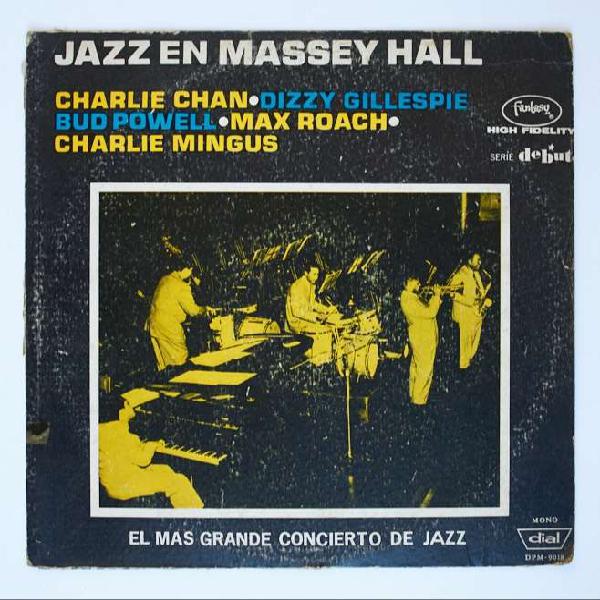 Jazz en Massey Hall Charlie Chan, Dizzy Gillespie, Bud