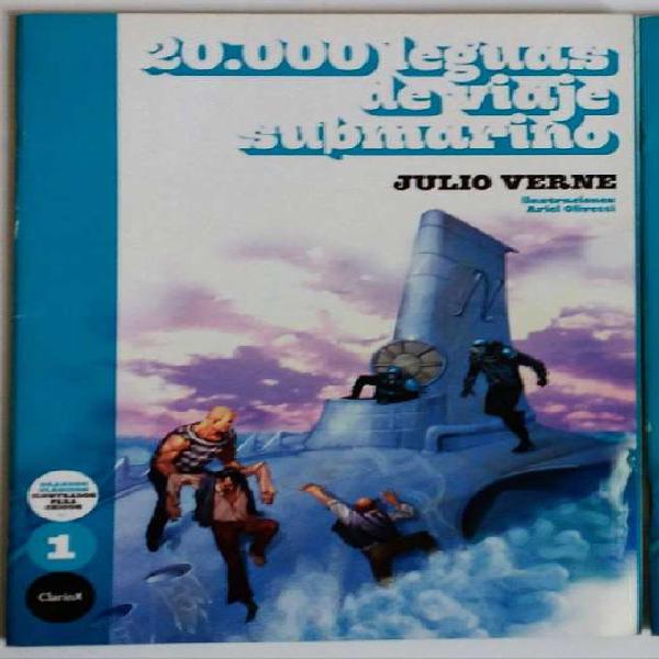 Libro 20.000 leguas viaje submarino - Julio Verne inf2019