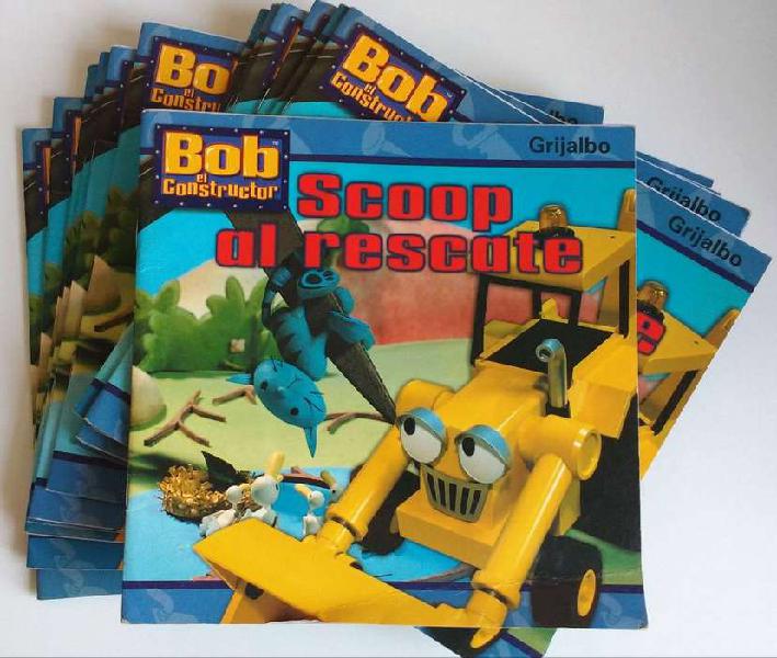 Libro para chicos Bob el constructor - Scoop al rescate
