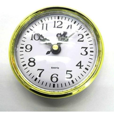 Maquinas Relojes Insertos 6,5cm X 30 Ideal Artesania Souveni
