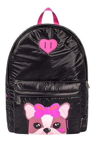 Mochila Light Urbana Negra Impermeable Simones Oferta