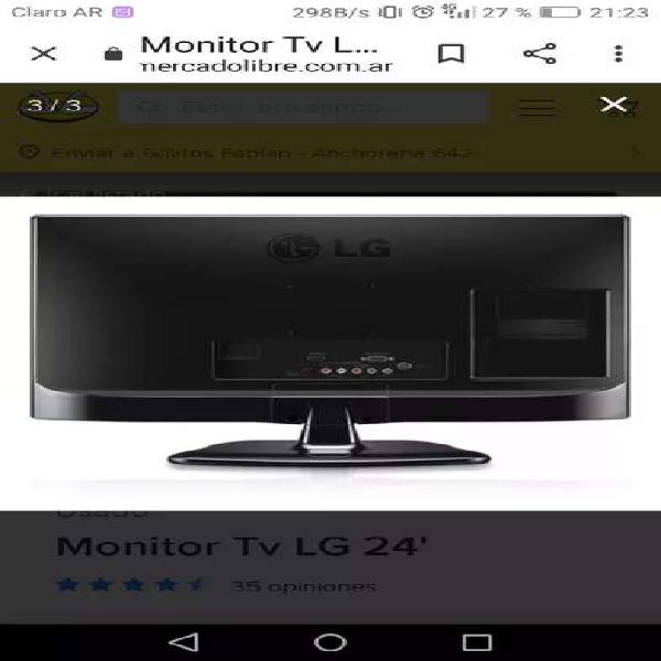Monitor/TV 24 pulgadas