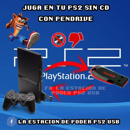 Play 2 Por Pendrive - Opl - Flasheo- Jugá Sin Discos