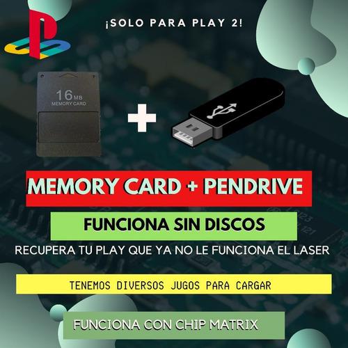 Playstation2. Pendrive+memory - Juga Sin Discos! Oferta!
