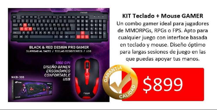 Teclado + Mouse GAMER