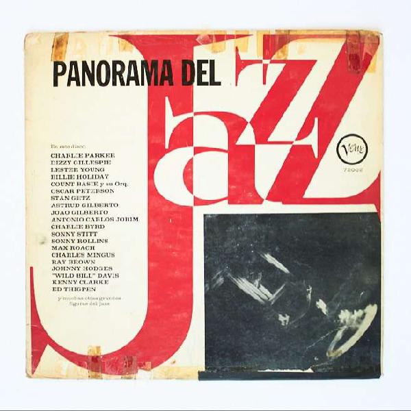 Vinilo LP Panorama del Jazz Dizzy Gillespie Charlie Parker